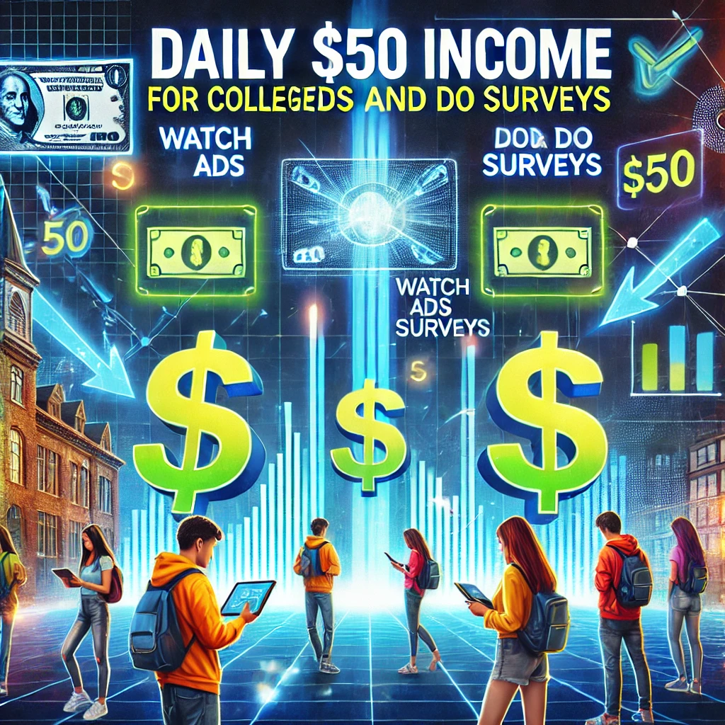 $50 Income for College Students