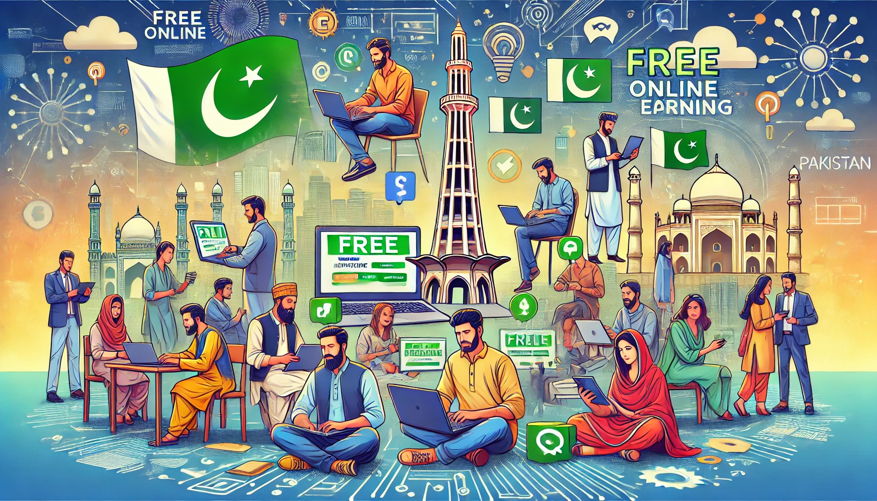 Earn Money Without Investment in Pakistan