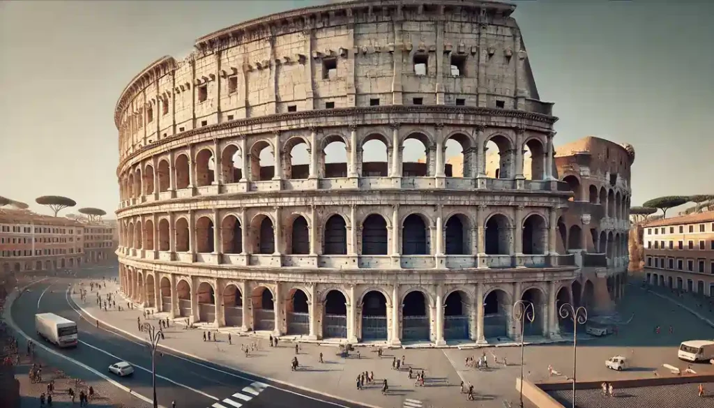 A high-resolution image of the Roman Colosseum